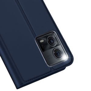 Dux Ducis Étui de téléphone Slim Motorola Edge 30 Fusion - Bleu foncé