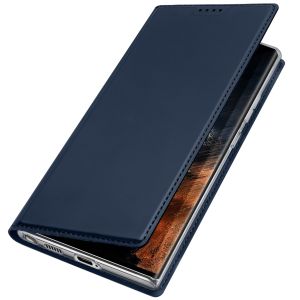 Dux Ducis Étui de téléphone Slim Samsung Galaxy S23 Ultra - Bleu foncé