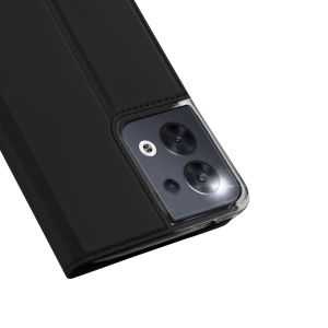 Dux Ducis Étui de téléphone Slim pour l'Oppo Reno 8 5G - Noir