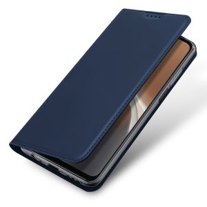 Dux Ducis Étui de téléphone Slim Motorola Moto G32 - Bleu foncé