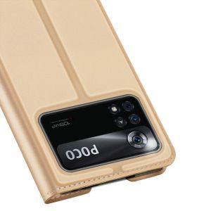 Dux Ducis  Étui de téléphone Slim Xiaomi Poco X4 Pro 5G - Dorée