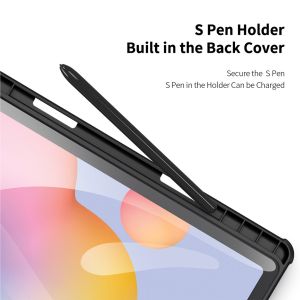 Dux Ducis Coque tablette Toby Samsung Galaxy Tab S6 Lite / Tab S6 Lite (2022) - Noir
