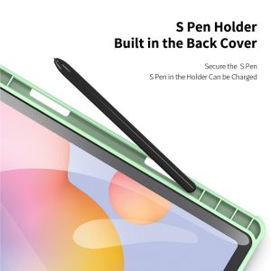 Dux Ducis Coque tablette Toby Samsung Galaxy Tab S6 Lite / Tab S6 Lite (2022) - Vert
