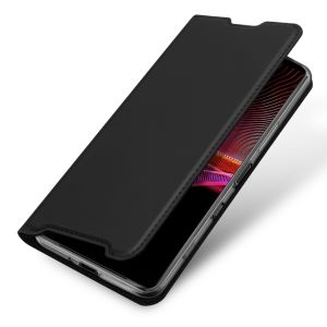 Dux Ducis Étui de téléphone Slim Sony Xperia 1 III - Noir