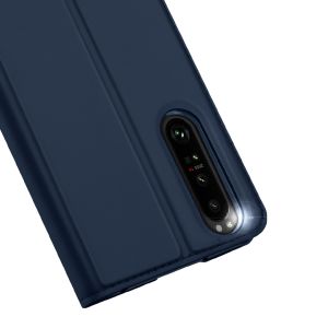 Dux Ducis Étui de téléphone Slim Sony Xperia 1 III - Bleu foncé