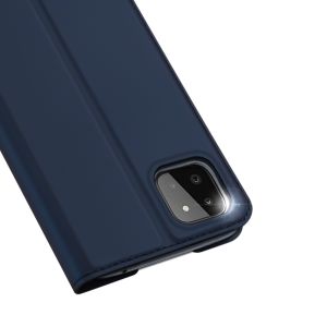 Dux Ducis Étui de téléphone Slim Samsung Galaxy A22 (5G) - Bleu foncé