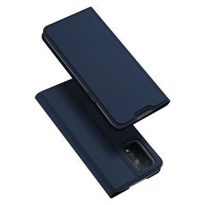 Dux Ducis Étui de téléphone Slim Oppo A74 (5G) / A54 (5G) - Bleu foncé