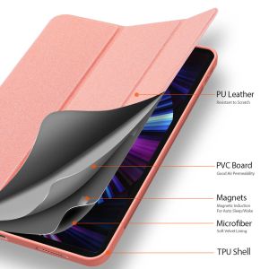 Dux Ducis Coque tablette Domo iPad Pro 11 (2022) / Pro 11 (2021) / Pro 11 (2020) - Rose