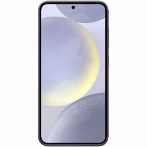 Samsung Coque originale en cuir vegan Galaxy S24 - Dark Violet