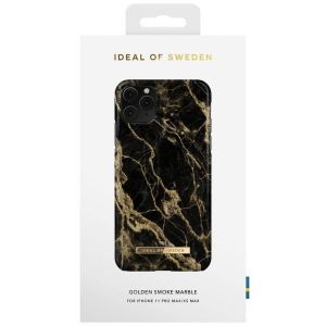 iDeal of Sweden Coque Fashion iPhone 11 Pro Max - Golden Smoke Marble