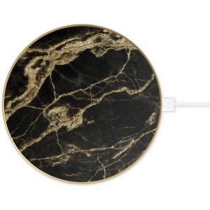 iDeal of Sweden Chargeur universel Qi - Golden Smoke Marble