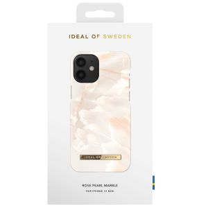 iDeal of Sweden Coque Fashion iPhone 12 Mini - Rose Pearl Marble
