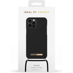 iDeal of Sweden Coque Ordinary Necklace iPhone 12 Pro Max - Jet Black