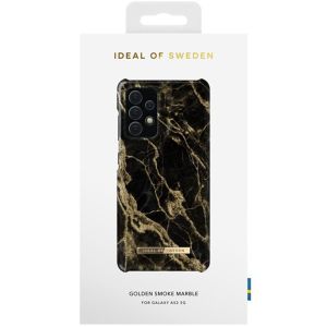 iDeal of Sweden Coque Fashion Samsung Galaxy A52(s) (5G/4G) - Golden Smoke Marble
