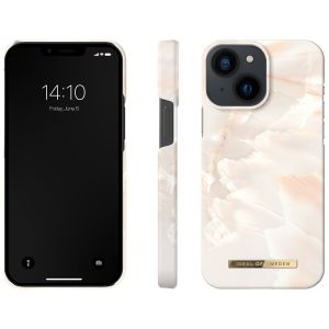 iDeal of Sweden Coque Fashion iPhone 13 Mini - Rose Pearl Marble