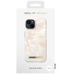iDeal of Sweden Coque Fashion iPhone 13 - Rose Pearl Marble