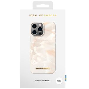 iDeal of Sweden Coque Fashion iPhone 13 Pro Max - Rose Pearl Marble