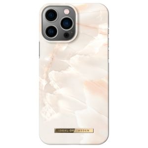 iDeal of Sweden Coque Fashion iPhone 13 Pro Max - Rose Pearl Marble