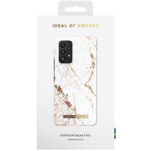 iDeal of Sweden Coque Fashion Samsung Galaxy A53 - Carrara Gold