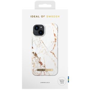 iDeal of Sweden Coque Fashion iPhone 14 - Carrara Gold