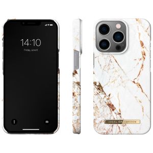 iDeal of Sweden Coque Fashion iPhone 14 Pro - Carrara Gold
