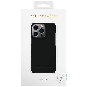 iDeal of Sweden Seamless Case Backcover iPhone 14 Pro - Coal Black
