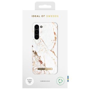 iDeal of Sweden Coque Fashion Samsung Galaxy S23 - Carrara Gold
