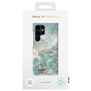 iDeal of Sweden Coque Fashion Samsung Galaxy S23 Ultra - Azura Marble