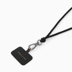 iDeal of Sweden ﻿Cord Phone Strap Universal - Cordon de téléphone - Universel - Coal Black