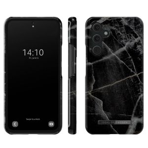 iDeal of Sweden Coque Fashion Samsung Galaxy A54 (5G) - Black Thunder Marble