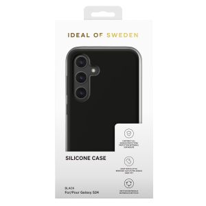 iDeal of Sweden Coque Silicone Samsung Galaxy S24 - Black