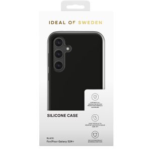 iDeal of Sweden Coque Silicone Samsung Galaxy S24 Plus - Black