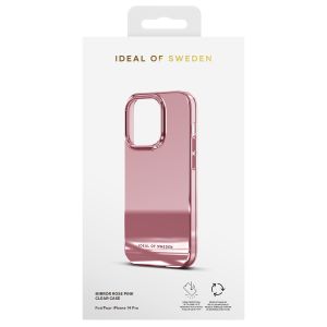 iDeal of Sweden Coque arrière Mirror iPhone 14 Pro - Rose Pink