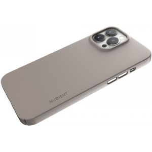 Nudient Coque Thin iPhone 13 Pro Max - Clay Beige