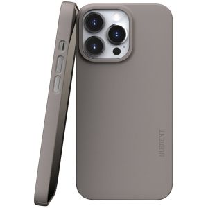 Nudient Coque Thin iPhone 13 Pro - Clay Beige
