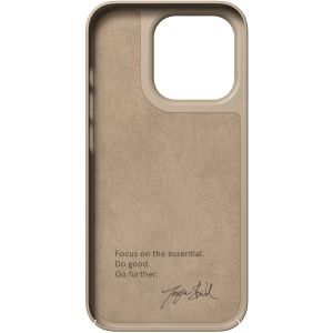 Nudient Coque Thin iPhone 14 Pro - Clay Beige