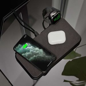 Zens Chargeur sans fil pour deux appareils - Serie Liberty - Fabric