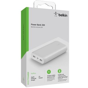 Belkin Batterie externe Boost↑Charge™ - 20.000 mAh - Blanc