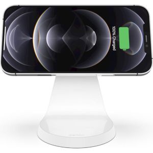 Belkin ﻿Boost↑Charge™ Magnetic Wireless Charger Stand MagSafe - Blanc