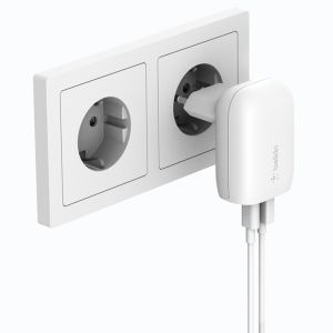 Belkin ﻿Chargeur mural Boost↑Charge™ Dual USB-C (25 W) et