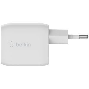 Belkin ﻿Adaptateur Boost↑Charge™ GaN Pro 2 ports - USB-C - 45 W - Blanc