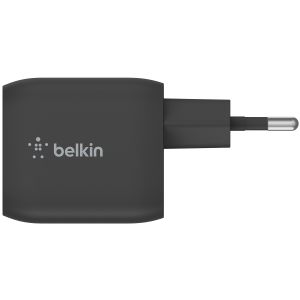 Belkin ﻿Adaptateur Boost↑Charge™ GaN Pro 2 ports - USB-C - 45 W - Noir