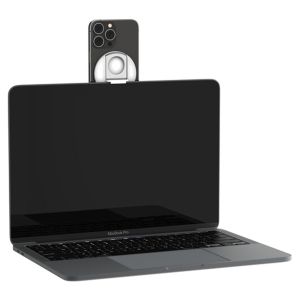 Belkin Support pour iPhone avec MagSafe pour ordinateurs portables Mac - Blanc