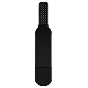 Rolling Square inCharge® X 6-in-1 connecteur de charge pour porte-clés - Black