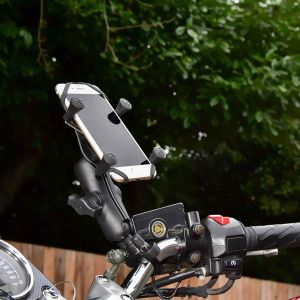 RAM Mounts Support de téléphone pour vélo/moto/scooter - Universel - Petit - Noir