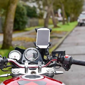 RAM Mounts Support de téléphone pour vélo/moto/scooter - Universel - Grand - Noir