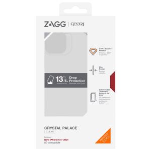 ZAGG Coque Crystal Palace iPhone 13 Mini - Transparent