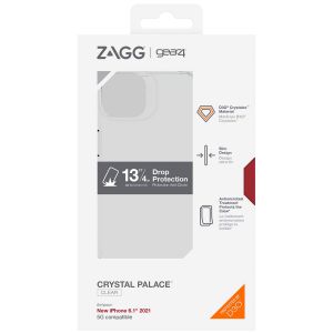 ZAGG Coque Crystal Palace iPhone 13 - Transparent