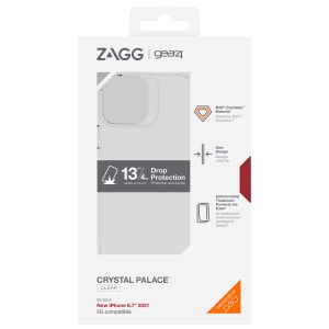 ZAGG Coque Crystal Palace iPhone 13 Pro Max - Transparent