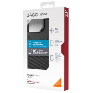 ZAGG Coque Denali Snap MagSafe iPhone 13 Pro Max - Noir